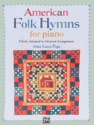 American Folk Hymns for Piano piano sheet music cover Thumbnail